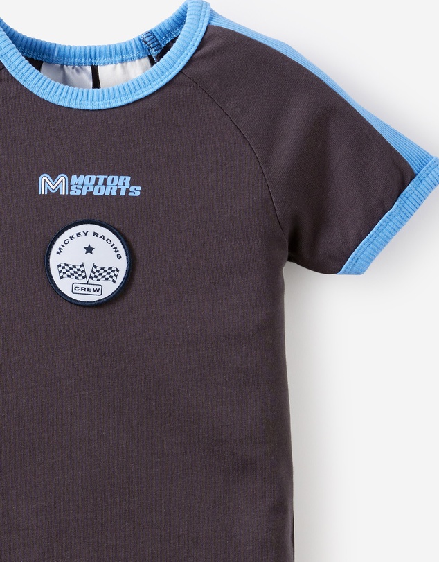 Cotton On Kids - Disney Mickey Mouse Ringer Tee