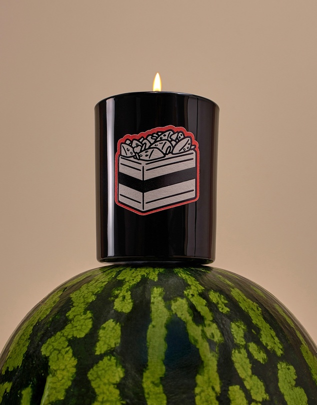 Black Blaze - Strawberry Watermelon Cake Candle