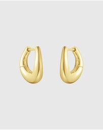 Georg Jensen - Offspring Earhoops Gold