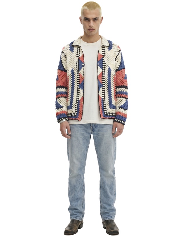 THE TALES - Hand Knitted Crochet Cardigan
