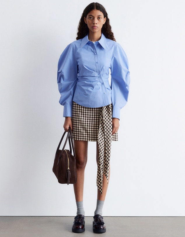 & Other Stories - Asymmetrical Cotton Shirt