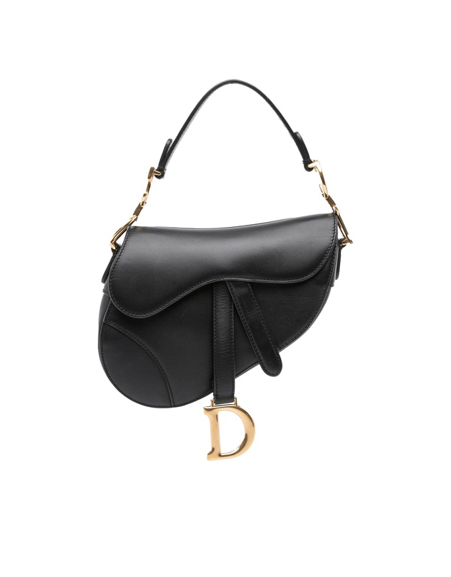Dior - Pre-Loved Mini Smooth Calfskin Saddle Bag