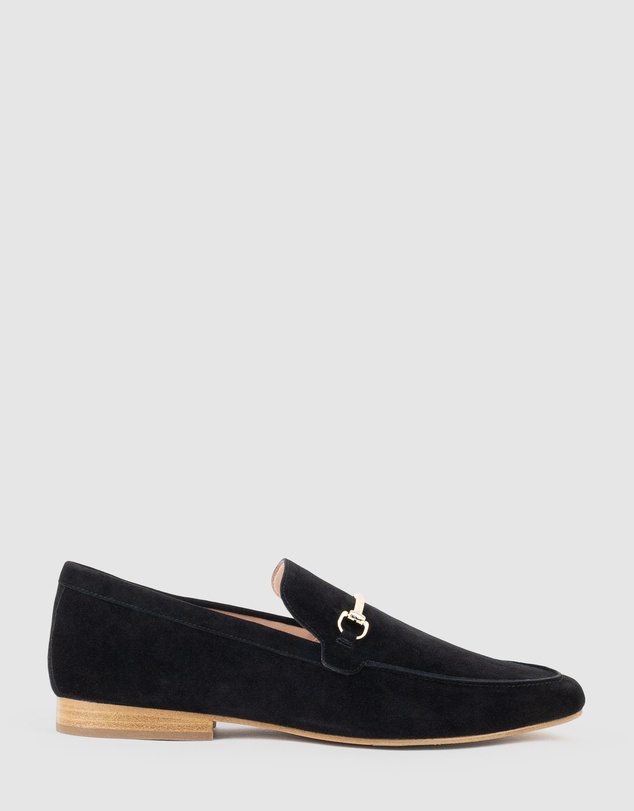 Edward Meller - GARNET Moccasin with Bar Trim
