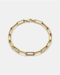 Zoe Olivia - 9K Gold Paperchain Bracelet