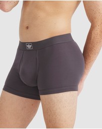 adidas Originals - 2 Pack Comfort Cotton Rib Trunk Underwear