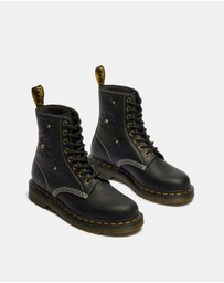 Dr Martens - 1460 Pascal Flower 8-Eye Boots - Women's