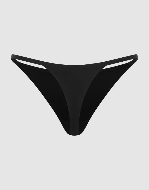 Sotto Brand - Sotto Seamless G-String Black