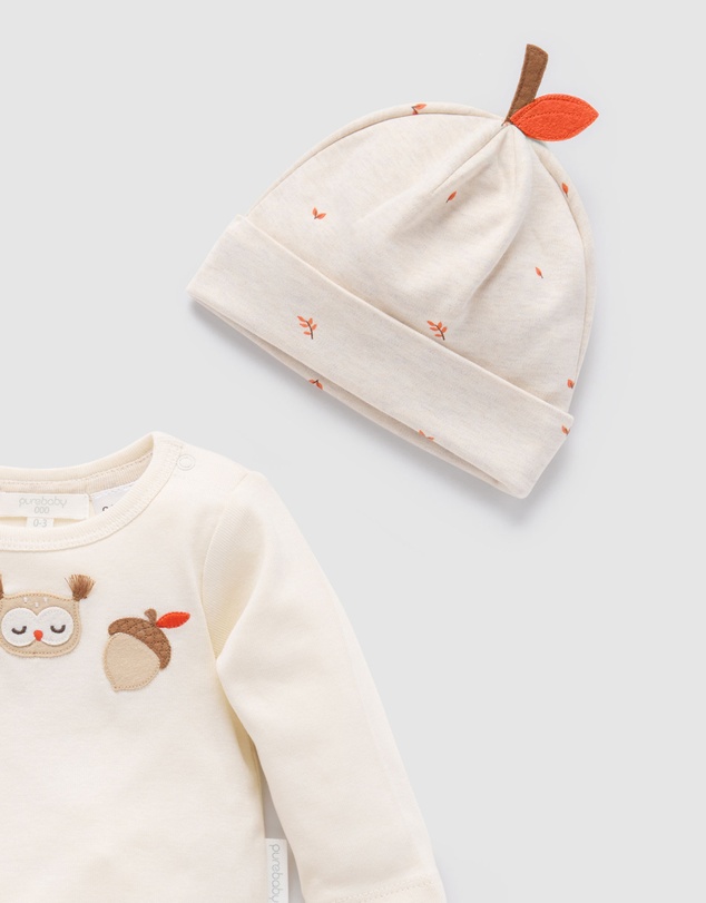 Purebaby - 3 Piece Gift Set -Kids-Babies