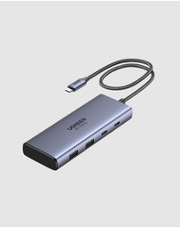 Ugreen - Ugreen 7-in-1 USB C Hub with Dual 4K display