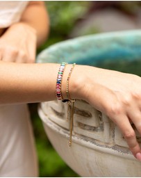 Mestige - Aurelia Vibrant Bracelet - 18K Gold Plated