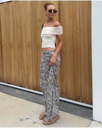 Alice In The Eve - Armani Cold Shoulder Top