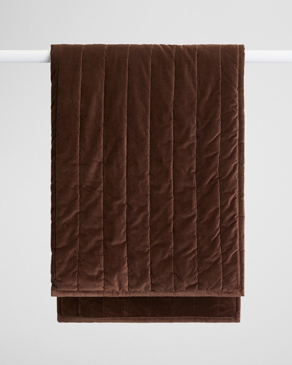 Country Road - Marlon Cotton Sherpa Throw - Throws (Dark Ash) Marlon Cotton Sherpa Throw