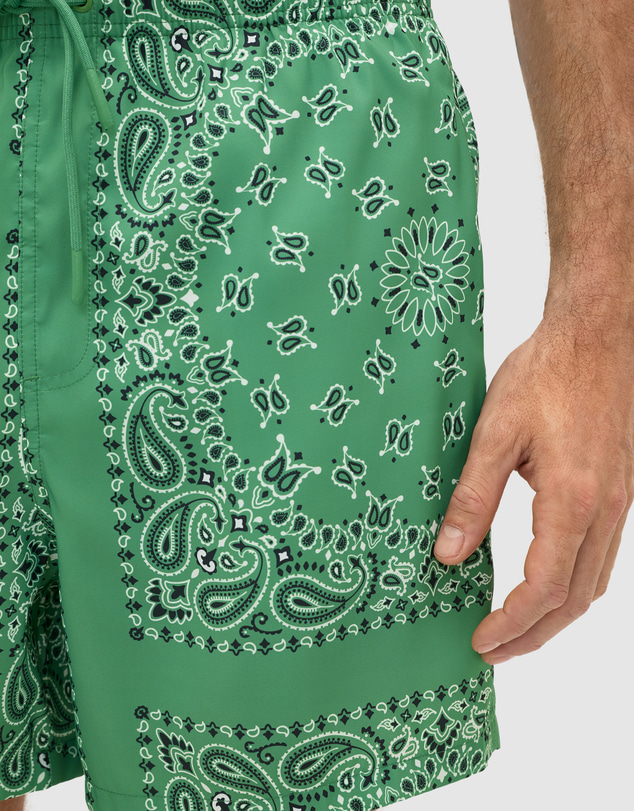 Seed Heritage - Bandana Print Swim Short