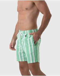 Coast Clothing - North Compass Shorts - Green