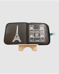 Jaq Jaq - Jaq Jaq Bird - Cities of Wonder Erasable Book - Paris