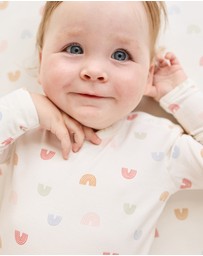 Kynd Baby - Comfy Bodysuit Long Sleeve in Over The Rainbow