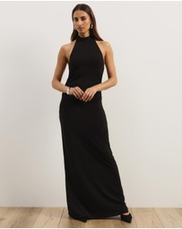 Atmos&Here - Ida Halter Neck Maxi Dress