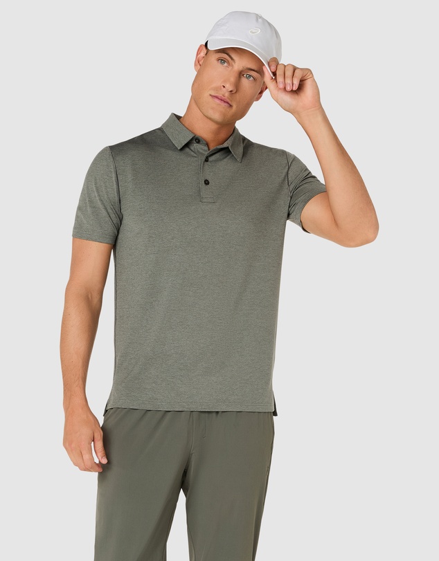 ASICS - Refined Texture Short Sleeve Polo-Shirt - Men's