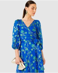 SACHA DRAKE - Water Lily Wrap Dress