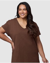 Indigo Tonic - Megan Slub Tee