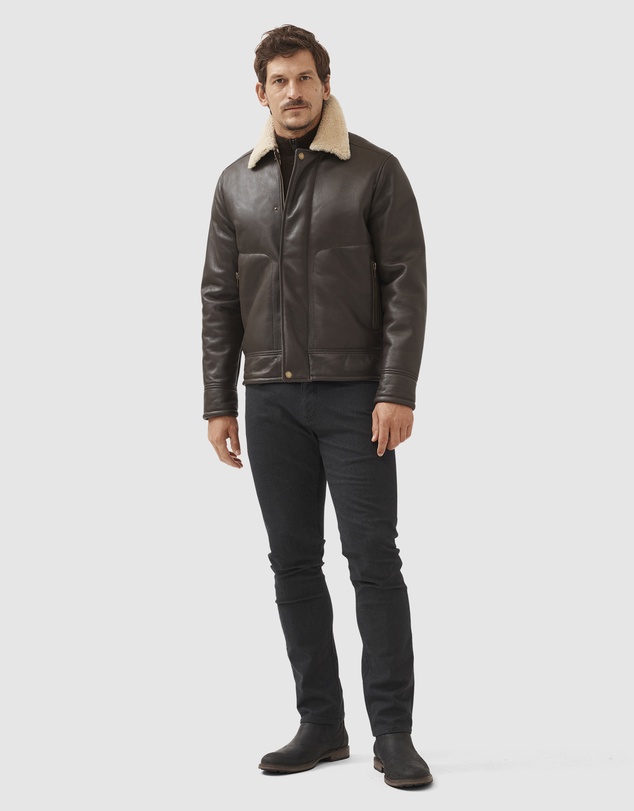 Rodd & Gunn - Arrowtown Shearling Leather Jacket