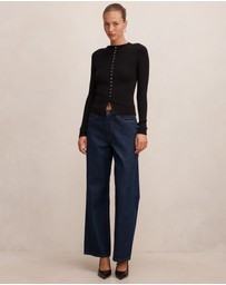 Forever New - Francis Button Detail Top