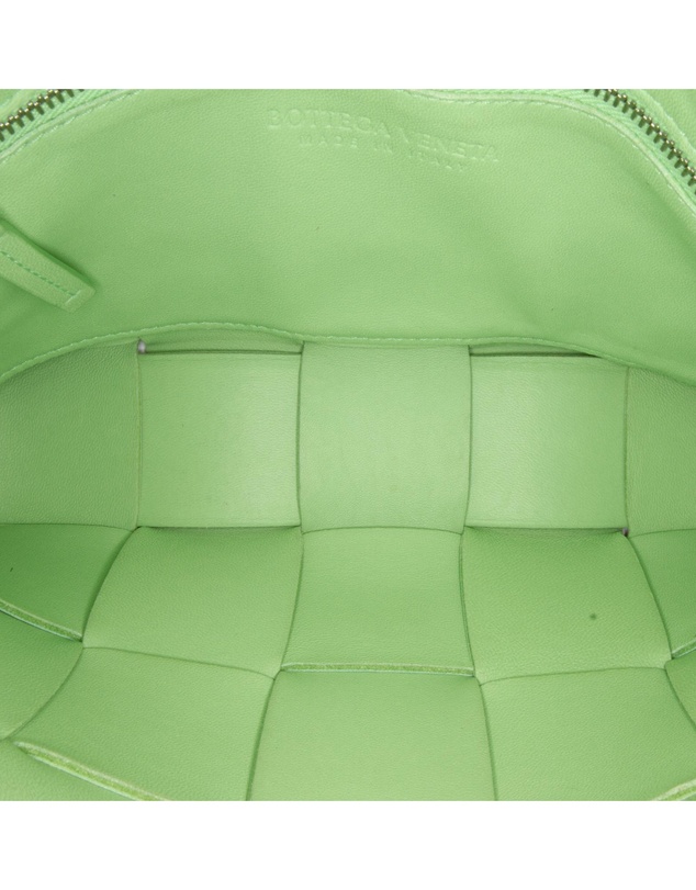 Pre-Loved by Azura Reborn - Pre-Loved Bottega Veneta Pouch Intrecciato Nappa Leather Bag