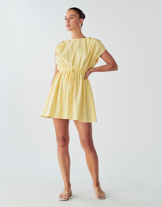 Willa - Char Tucked Dress
