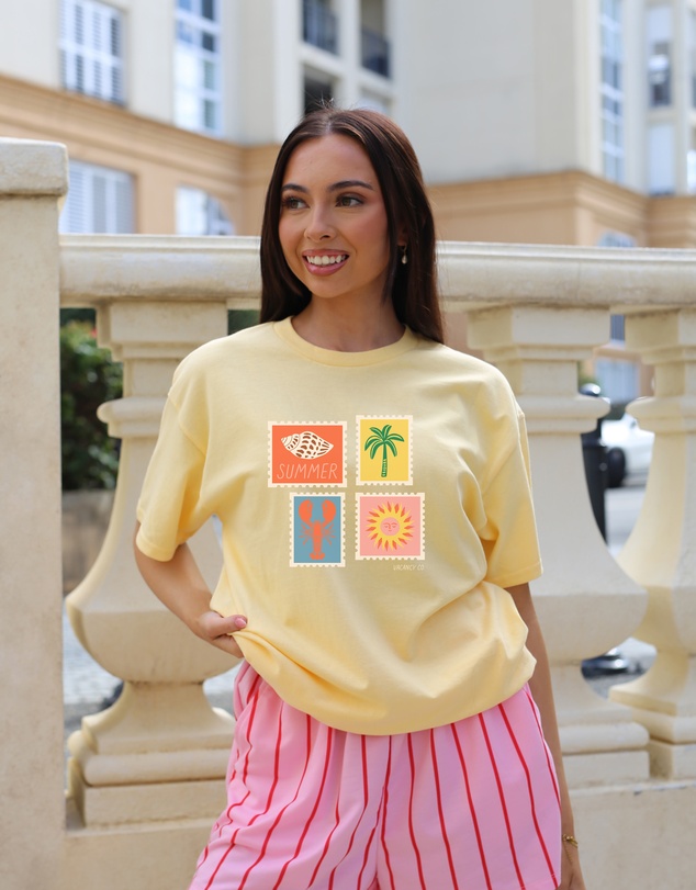 Vacancy Co - Postcard Tee