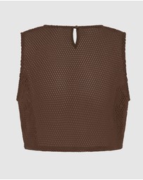 Arms Of Eve - Verona Top - Chocolate