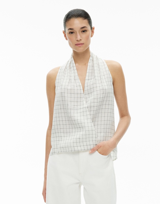 Witchery - Linen Wrap Top