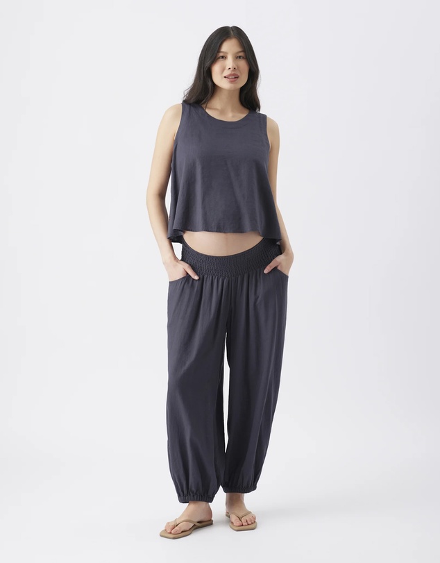 Ripe Maternity - Gillian Linen Nursing Top