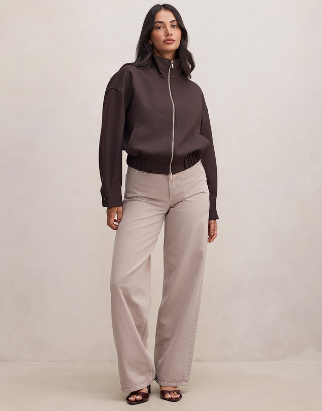 Forever New - Jenna Twill Funnel Neck Jacket