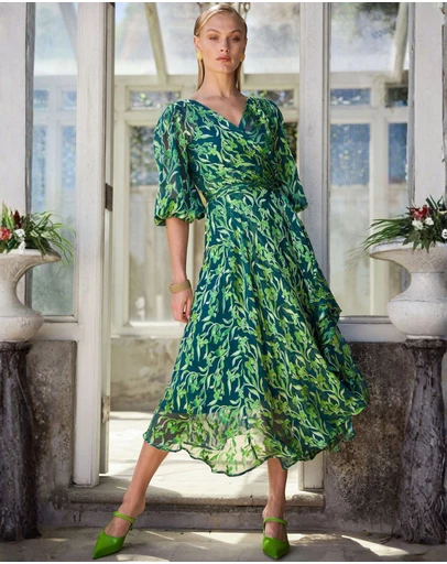 SACHA DRAKE - Orchid Wrap Dress