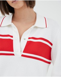 Third Form - Rewind Knit Long Sleeve Polo