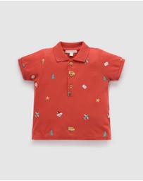 Purebaby - Christmas Polo -Kids-Babies