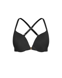 City Chic - Smooth & Chic Front Close Cotton Push Up Bra