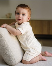Kynd Baby - Day Or Night Onesie Short Sleeve in Rabbit