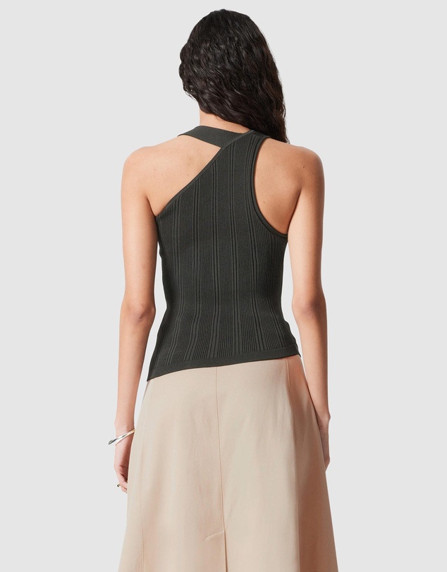 & Other Stories - Asymmetric Rib-Knit Top