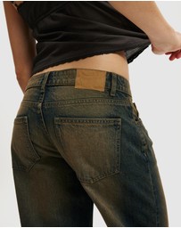 Cotton On - Low Rise Straight Jeans