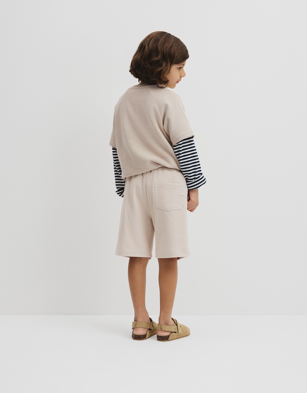 Country Road - Organically Grown Cotton Waffle Short