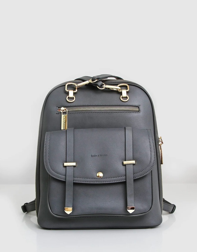 Belle & Bloom - 5th Ave Leather Backpack