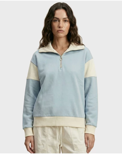 Academy Brand - Maggie Contrast 1/4 Zip
