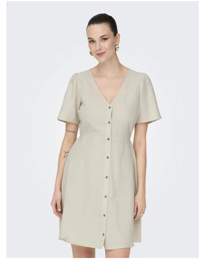 ONLY - Vita Life Buttoned Mini Dress