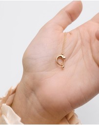 PDPAOLA - Initial 2026 Q Pendant Necklace