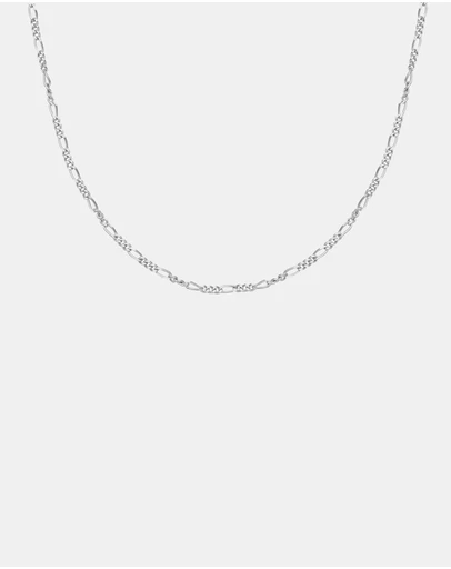 Ania Haie - Ania Haie Silver Filia Curb Chain Necklace