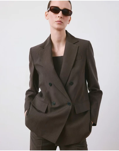M.N.G - Straight-Fit Lyocell Suit Jacket