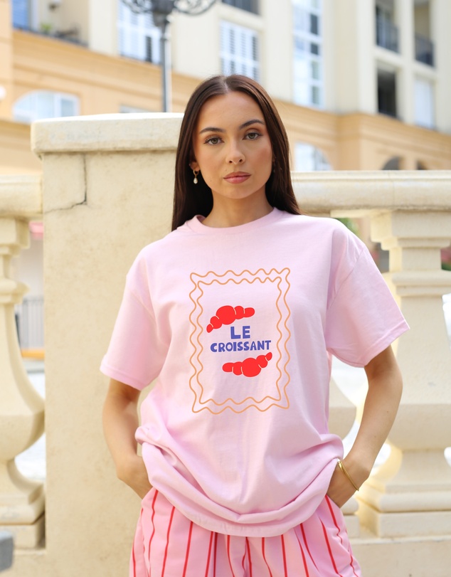 Vacancy Co - Le Croissant Tee