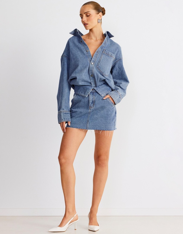 SNDYS - Eve Denim Skirt