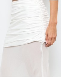 AERE - Asymmetric Maxi Skirt